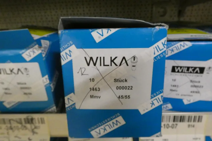 11x Wilka - Profilzylinder, Schließtechnik